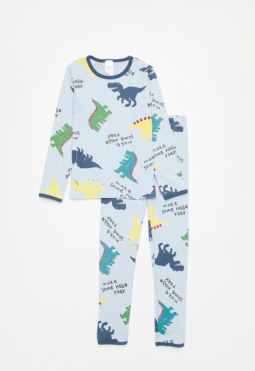 Pop Candy - Printed pj set - blue multi