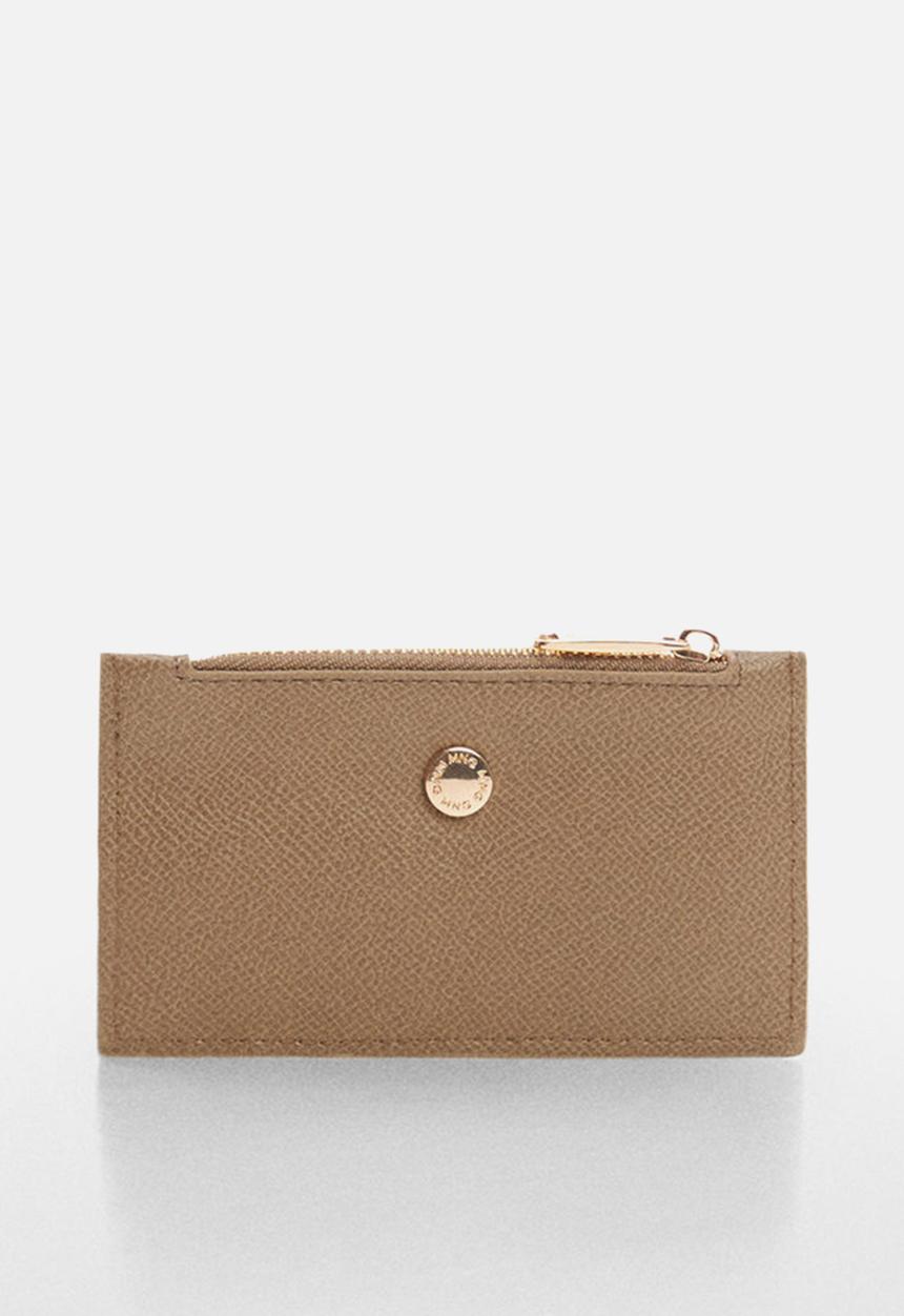 MANGO - Card holder fabra - light/pastel brown