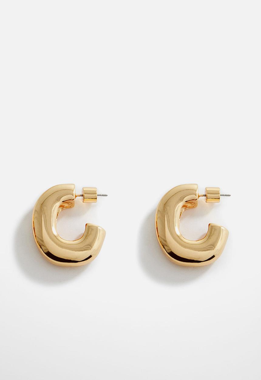 MANGO - Earrings carmen - gold
