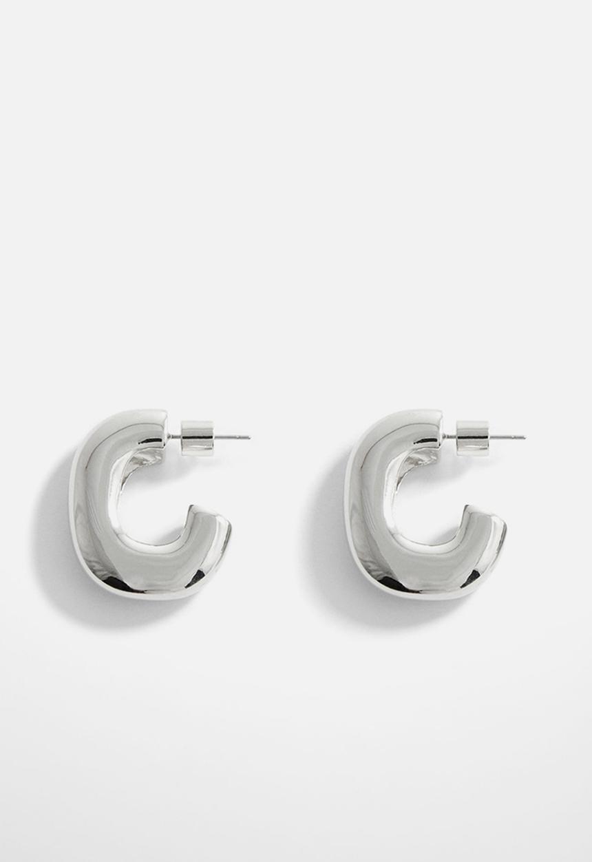 MANGO - Earrings carmen - silver