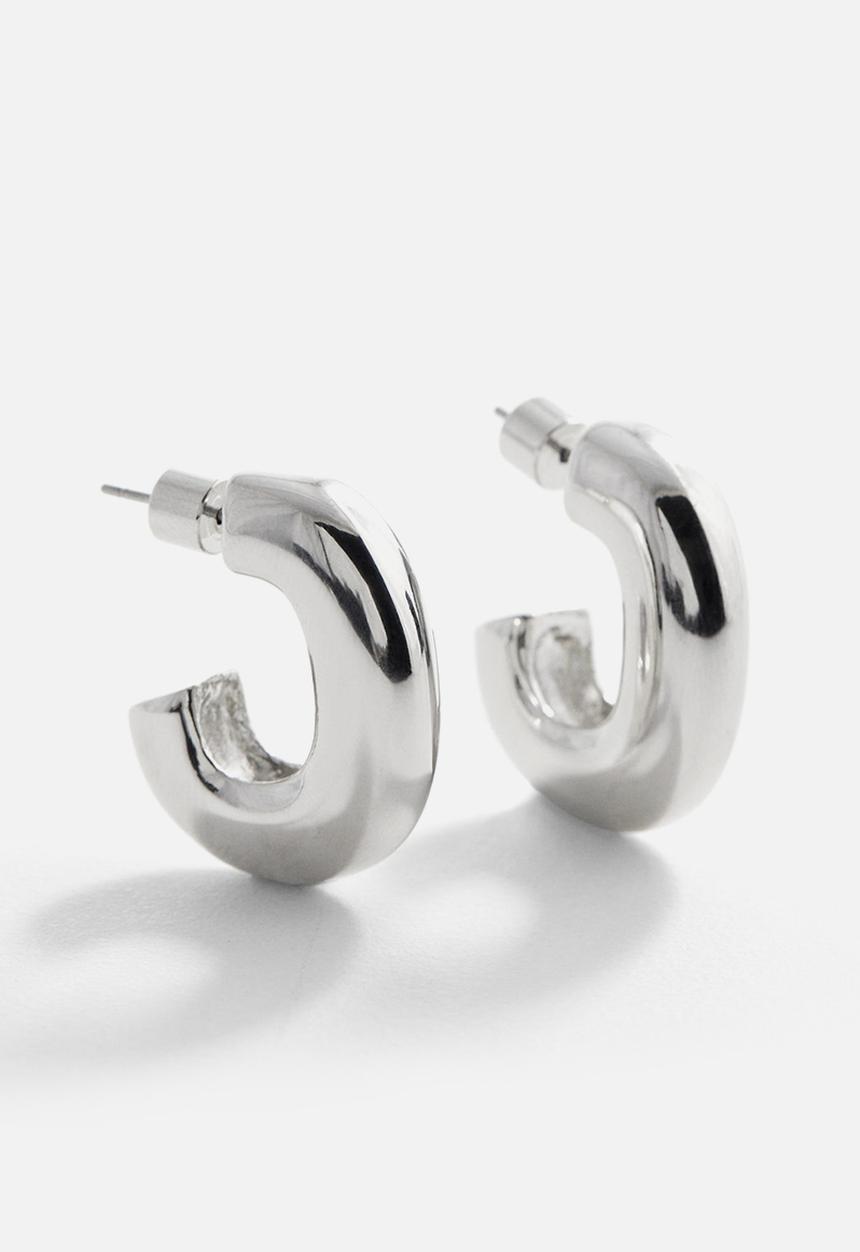 MANGO - Earrings carmen - silver