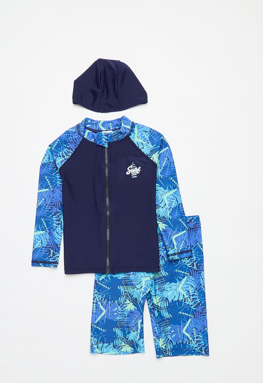 Pop Candy -  3 Piece swim set - blue 