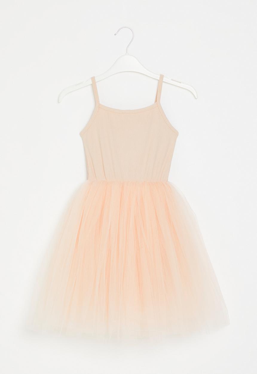 Pop Candy - Cami dress with mesh - pink