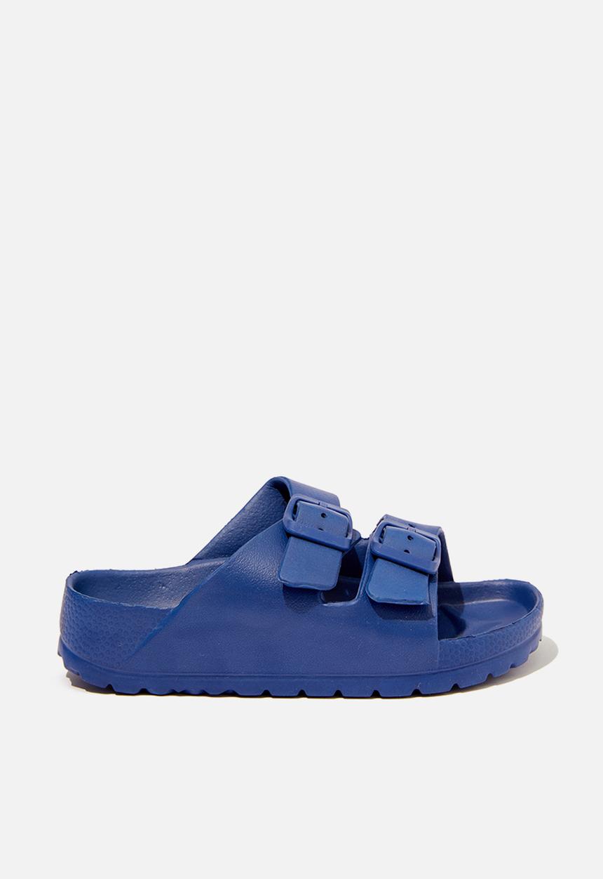 Cotton On - Twin strap slide - in the navy