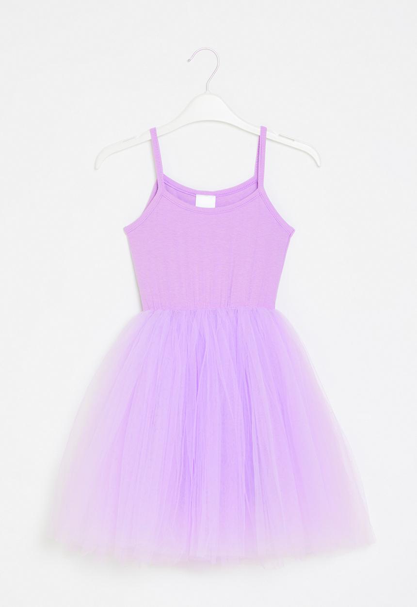 Pop Candy - Cami dress with mesh - purple