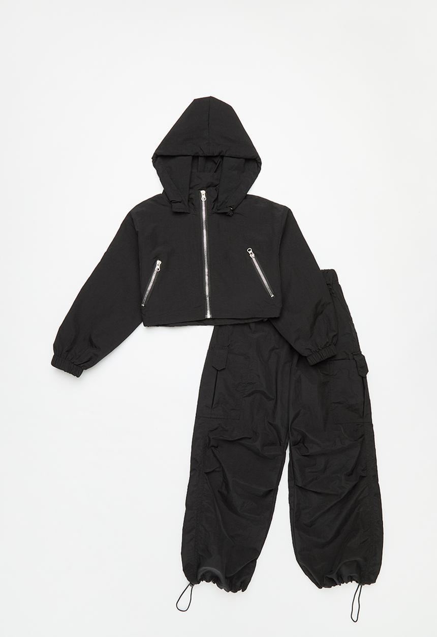 Pop Candy - Parachute tracksuit - black