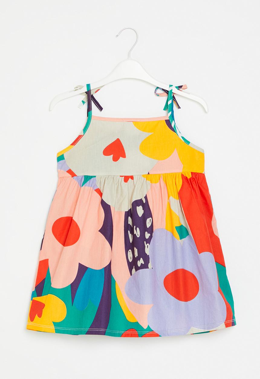 Pop Candy - Shoulder tie dress - multi