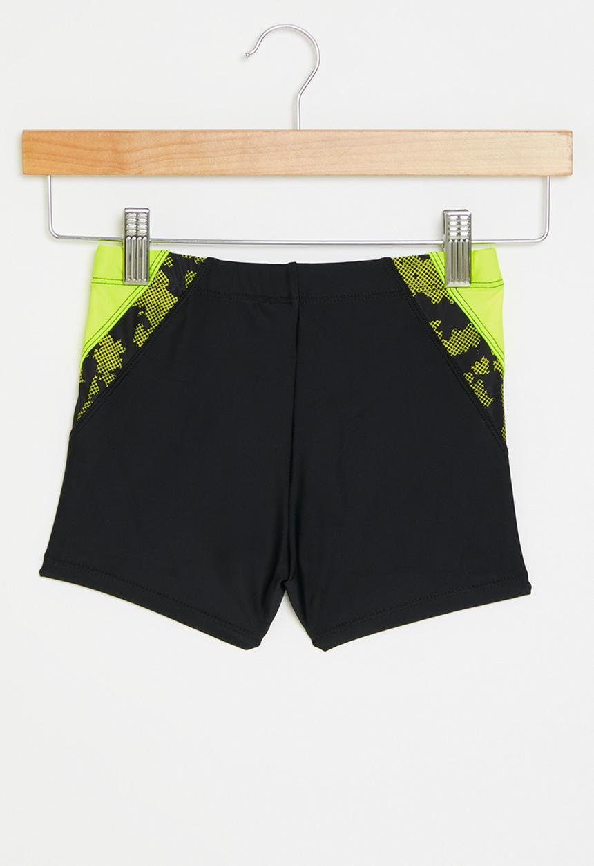 Pop Candy - Swimming trunks - black & lime