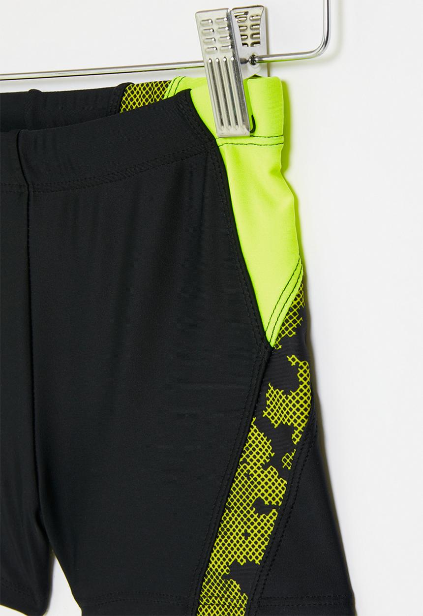 Pop Candy - Swimming trunks - black & lime