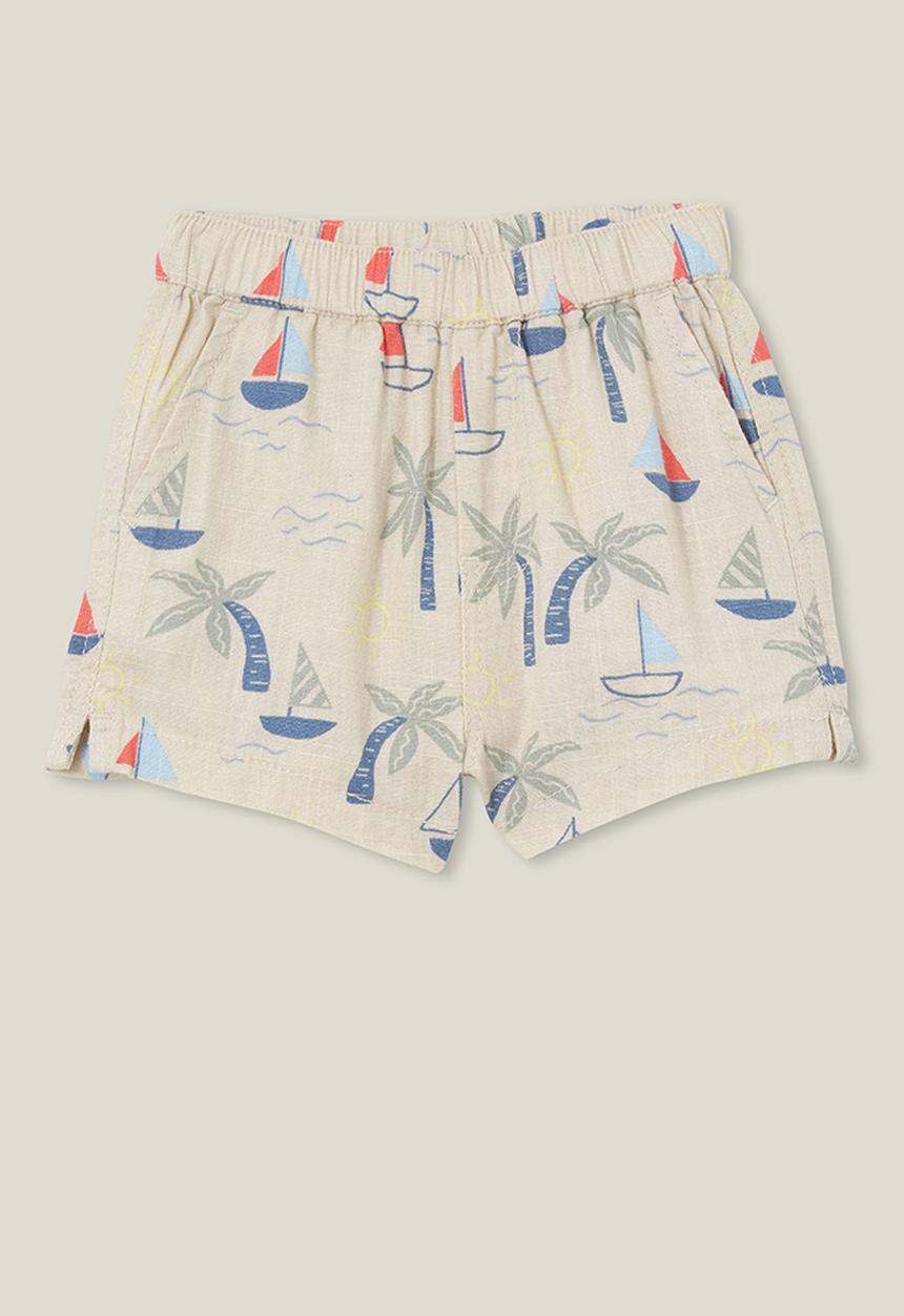 Cotton On - Walter short - rainy day/sail away