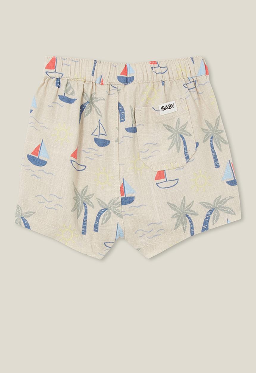 Cotton On - Walter short - rainy day/sail away