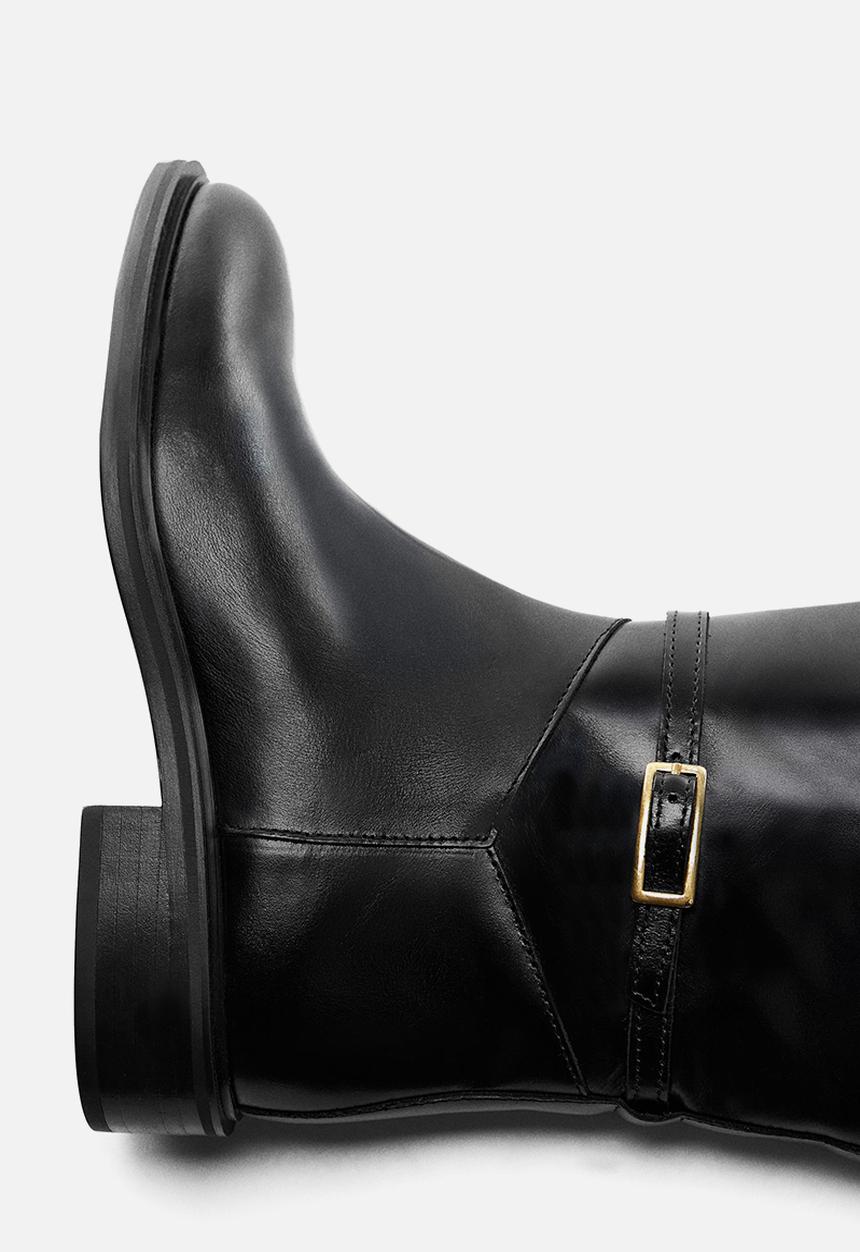 MANGO - Trote rider boot - black