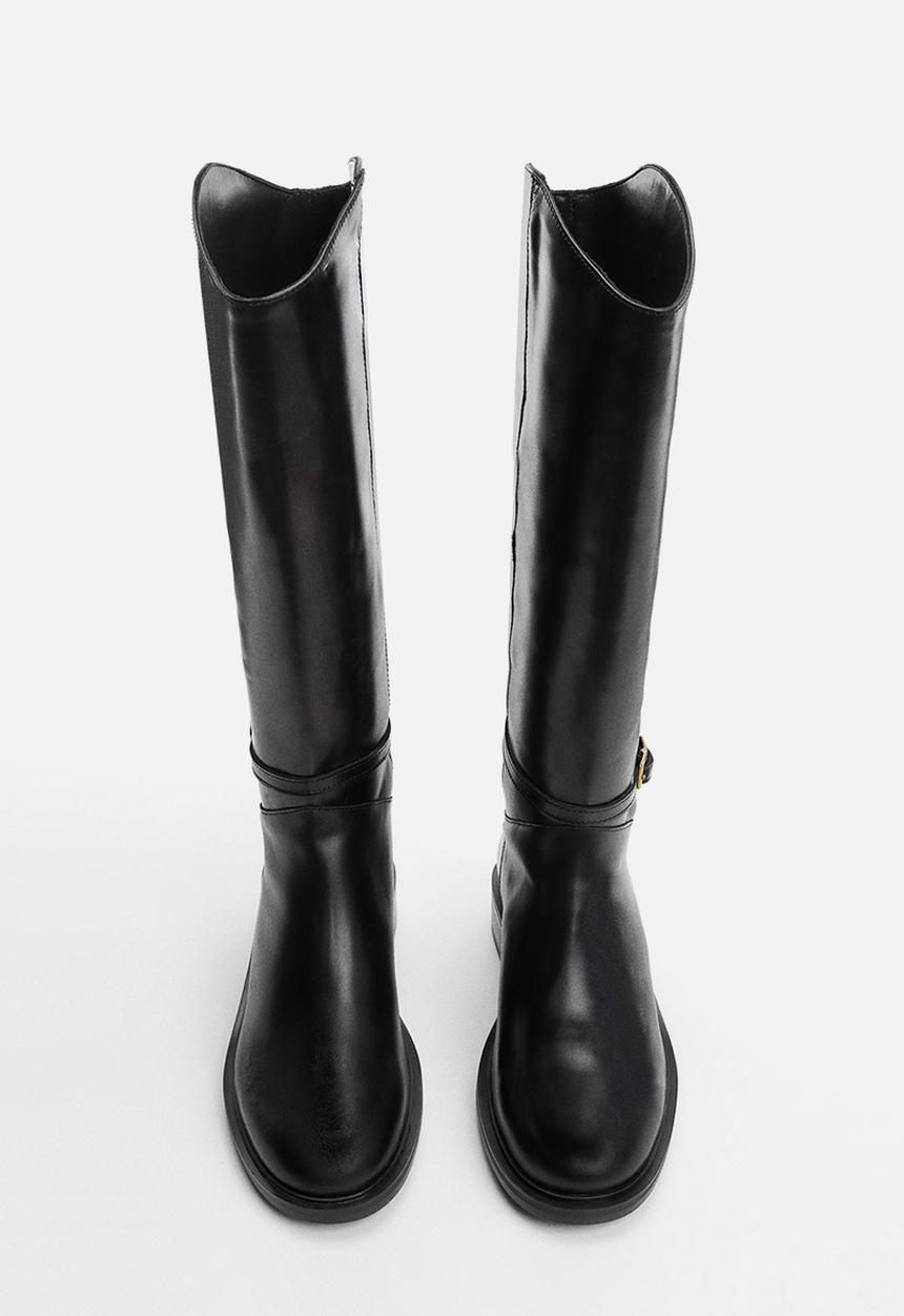 MANGO - Trote rider boot - black