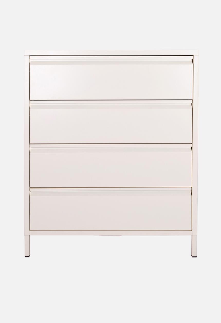 Popstrukt - Bon bon chest of drawers - soft white