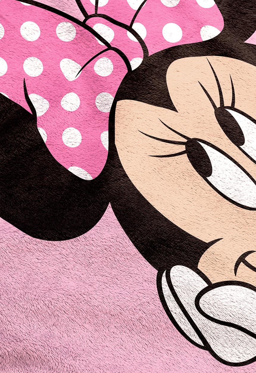 Disney - Sherpa throw - minnie mouse all about the colours