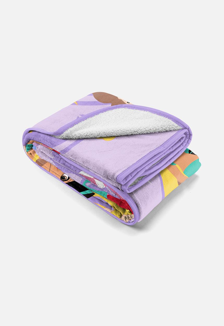 Disney - Sherpa throw - princess beauty is within