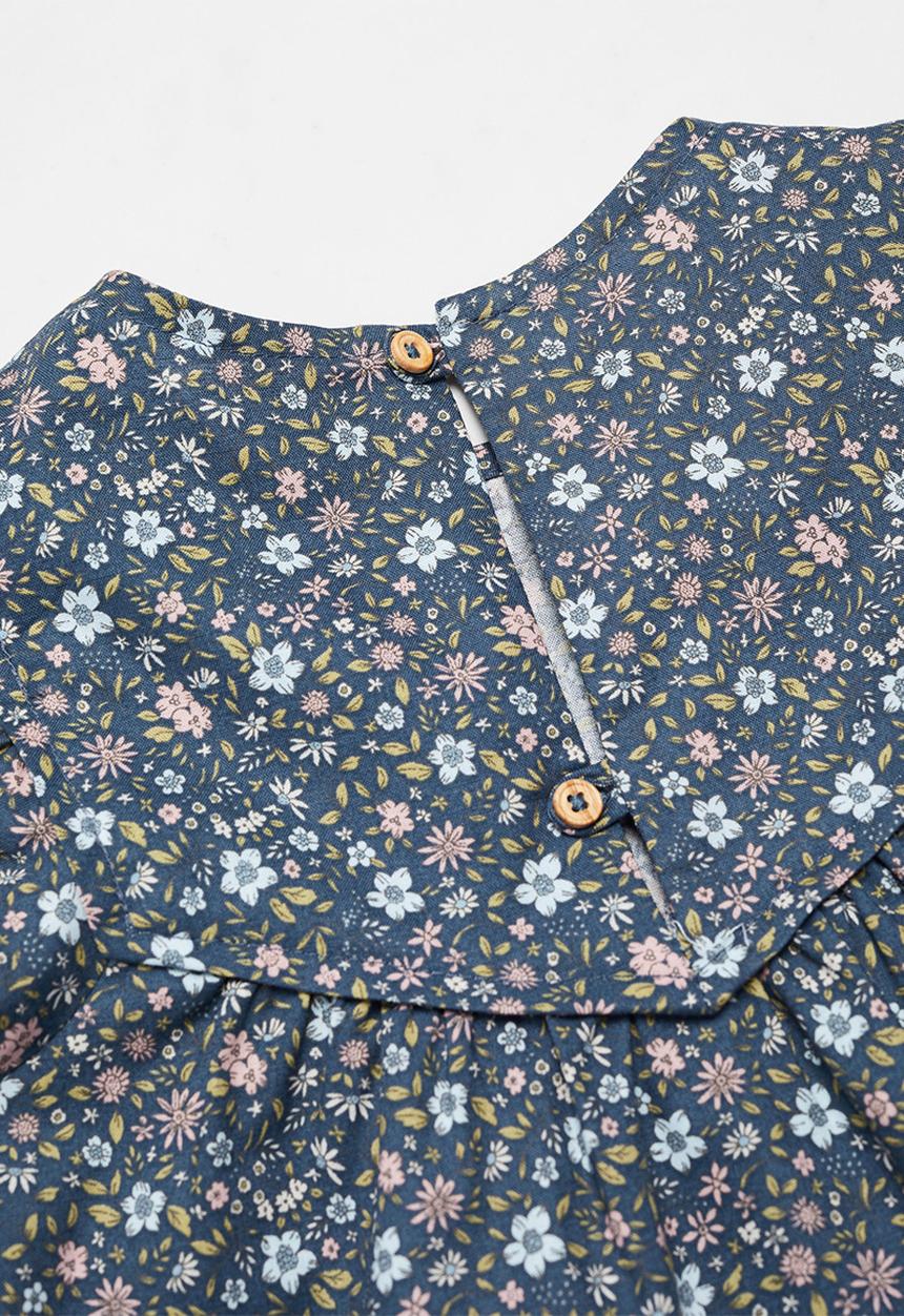 MANGO - Dress gard - navy blue
