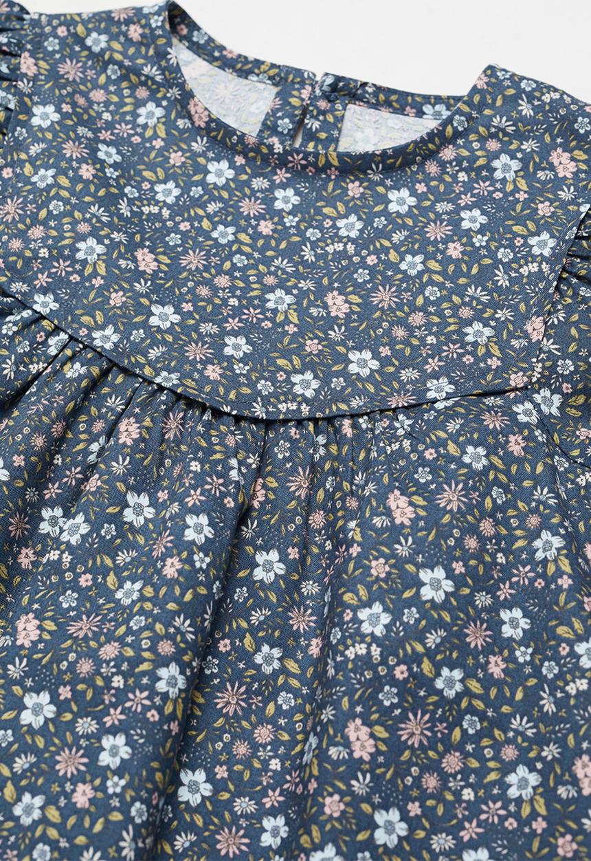 MANGO - Dress gard - navy blue