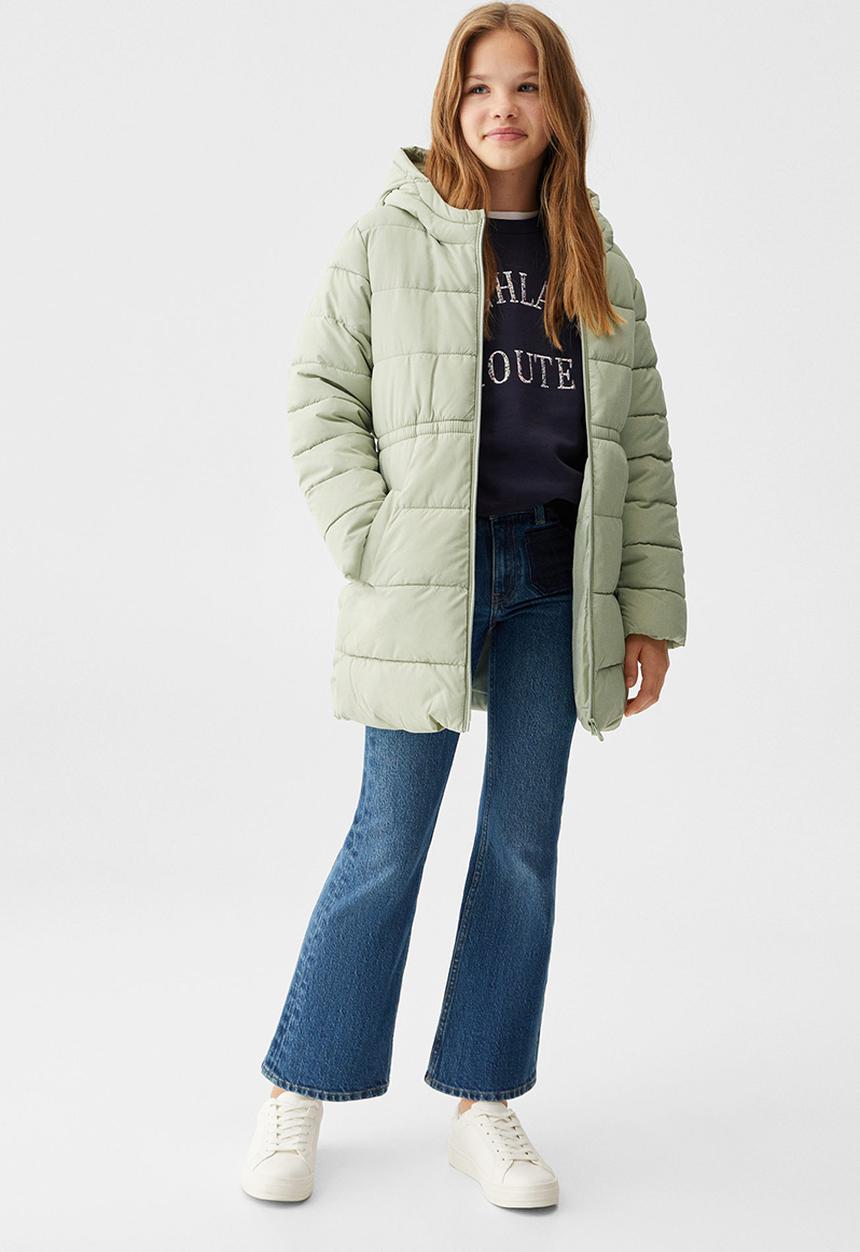 MANGO - Anorak alilong5 - green