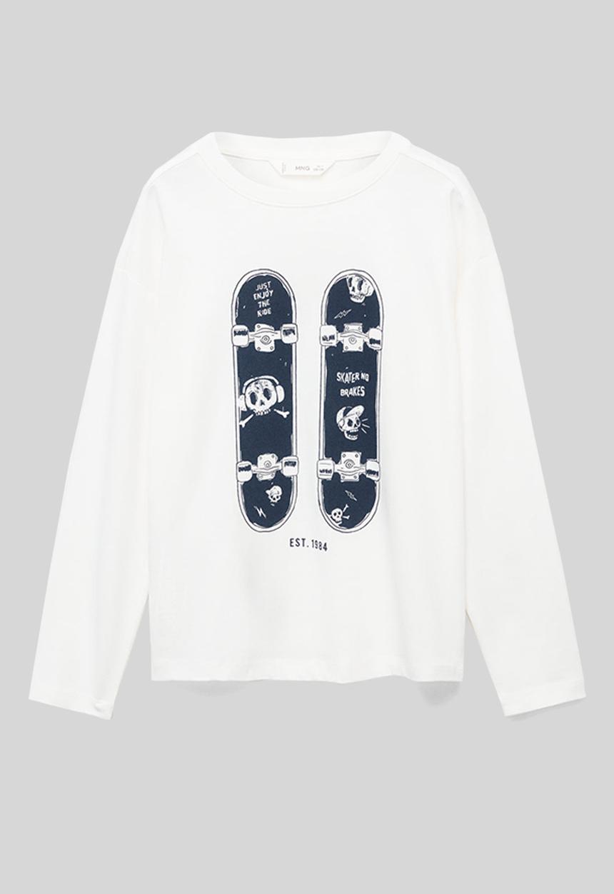 MANGO - T-shirt spencer1 - neutral