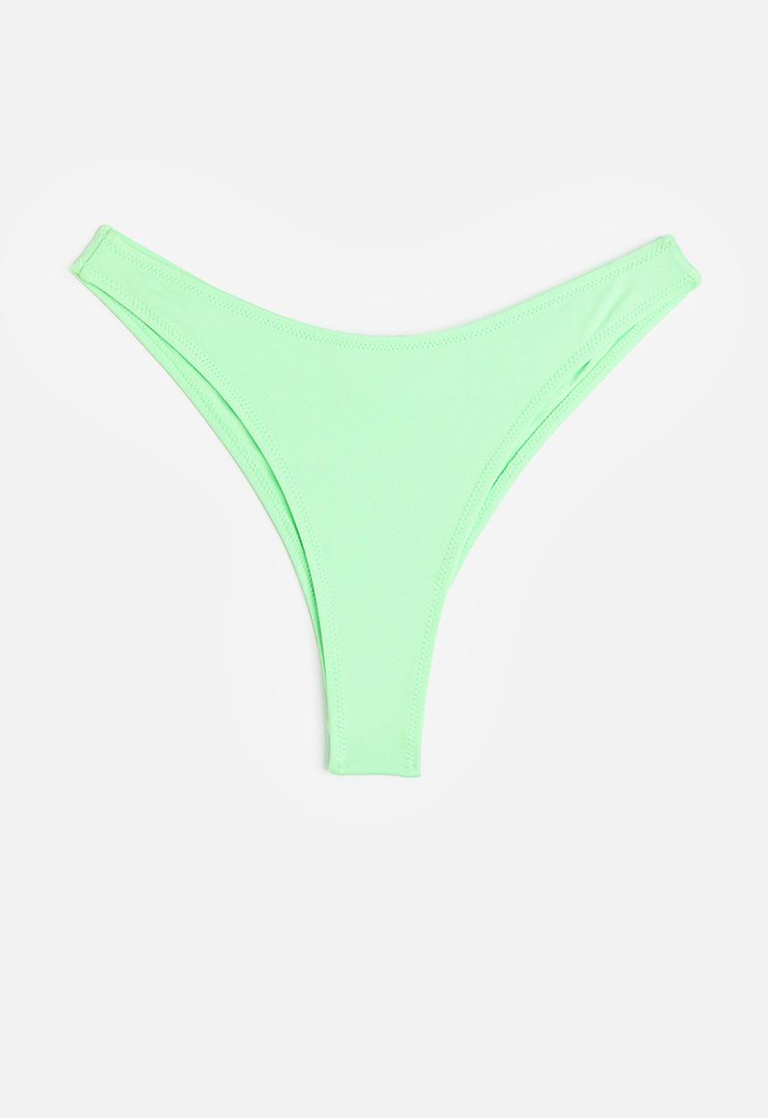 H&M - Brazilian bikini bottoms - neon green