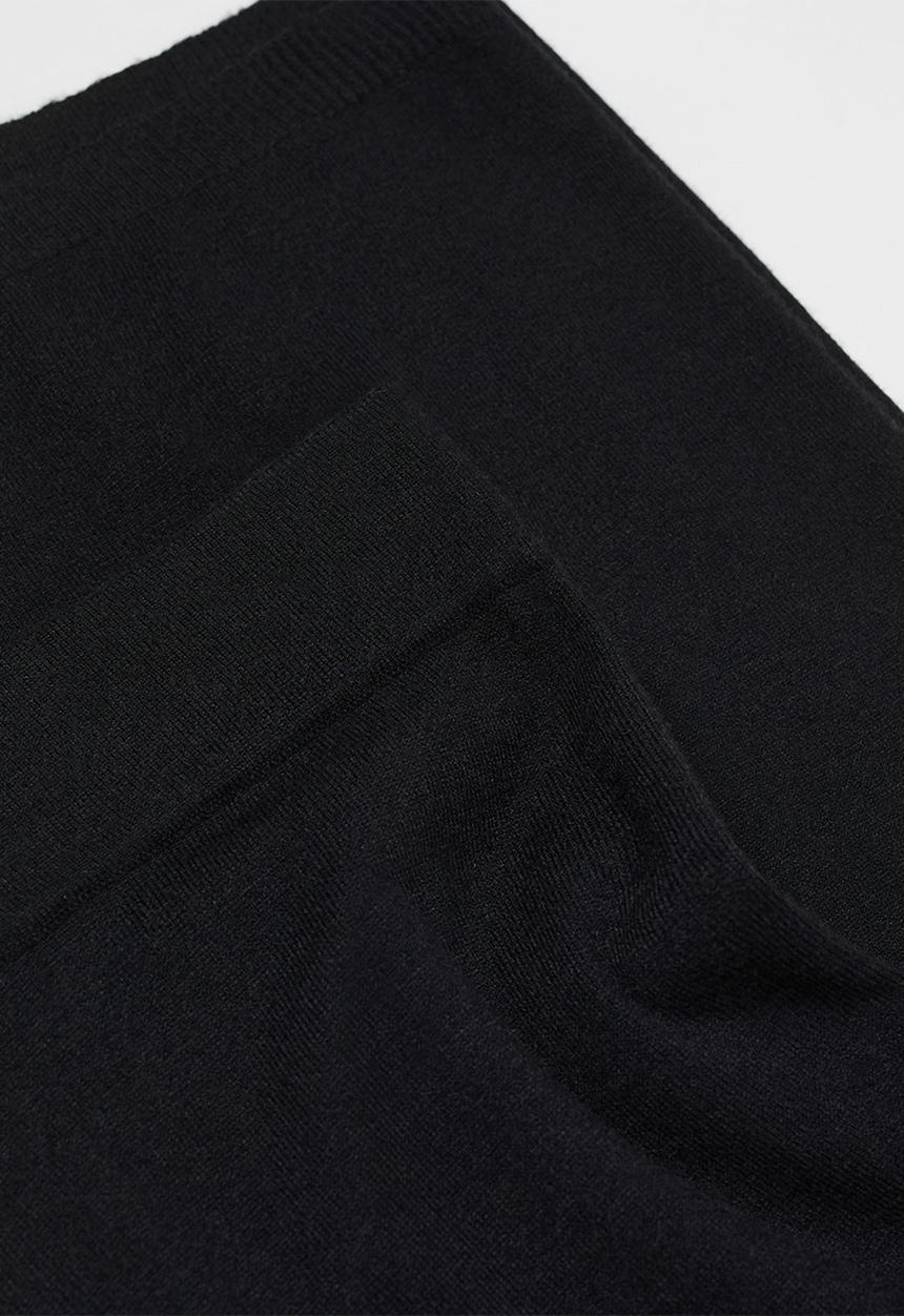 MANGO - Trousers vieira - black