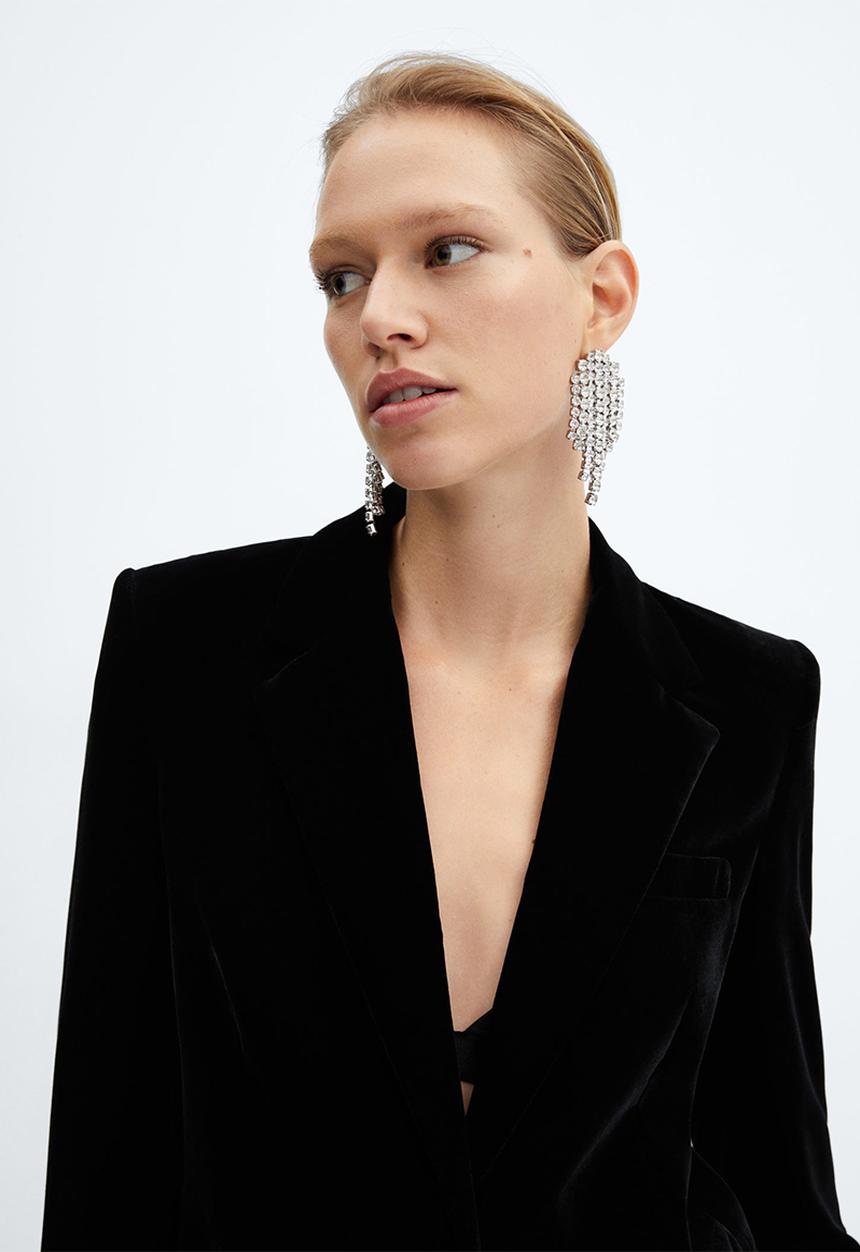 MANGO - Blazer Combi - Black