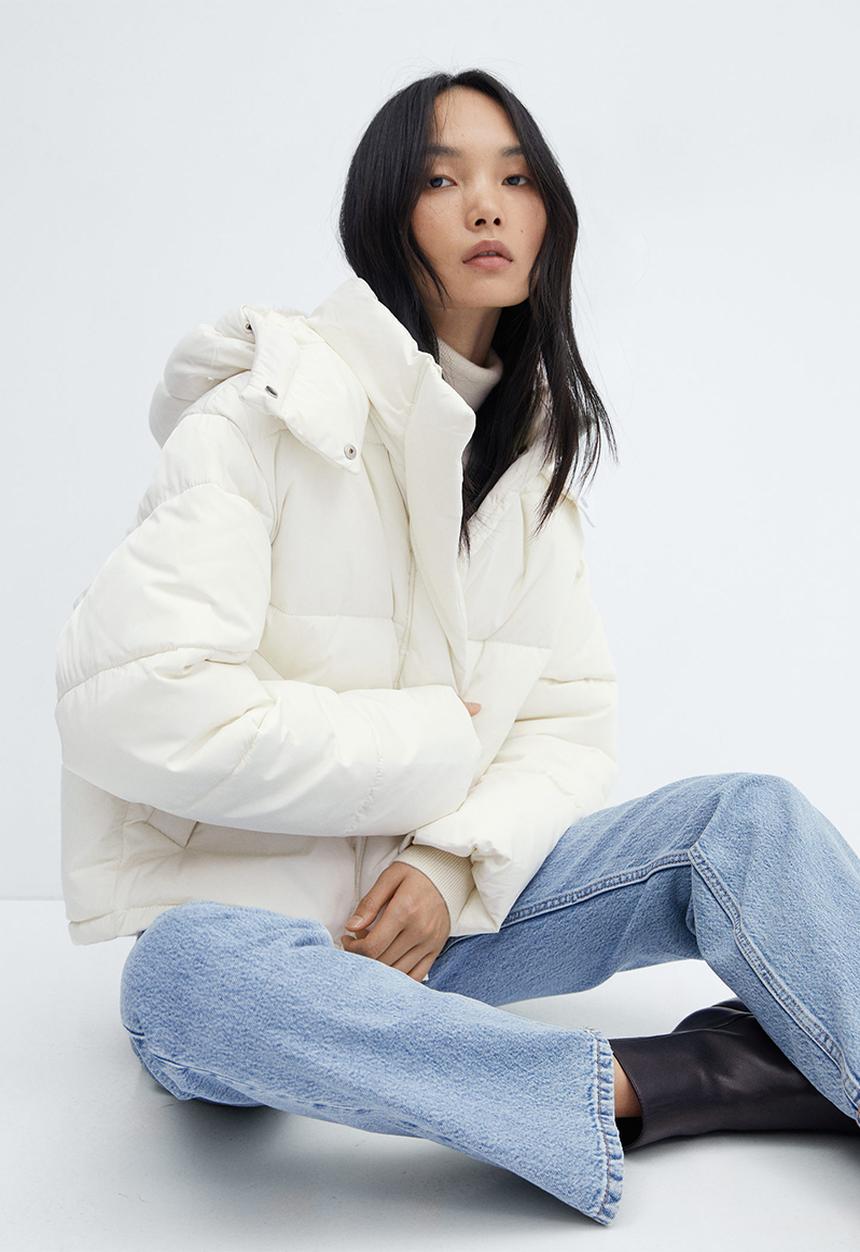 MANGO - Anorak Anita - Natural