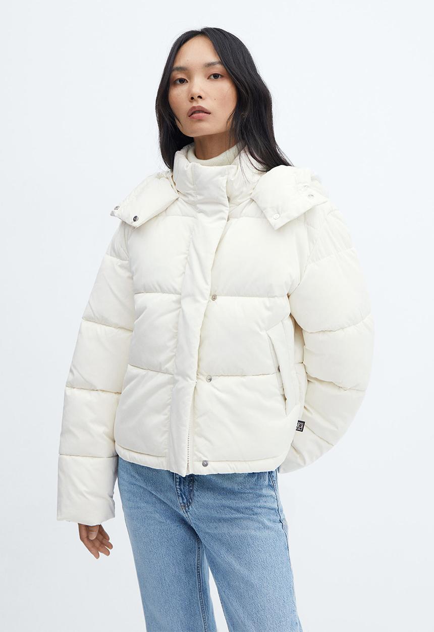MANGO - Anorak Anita - Natural