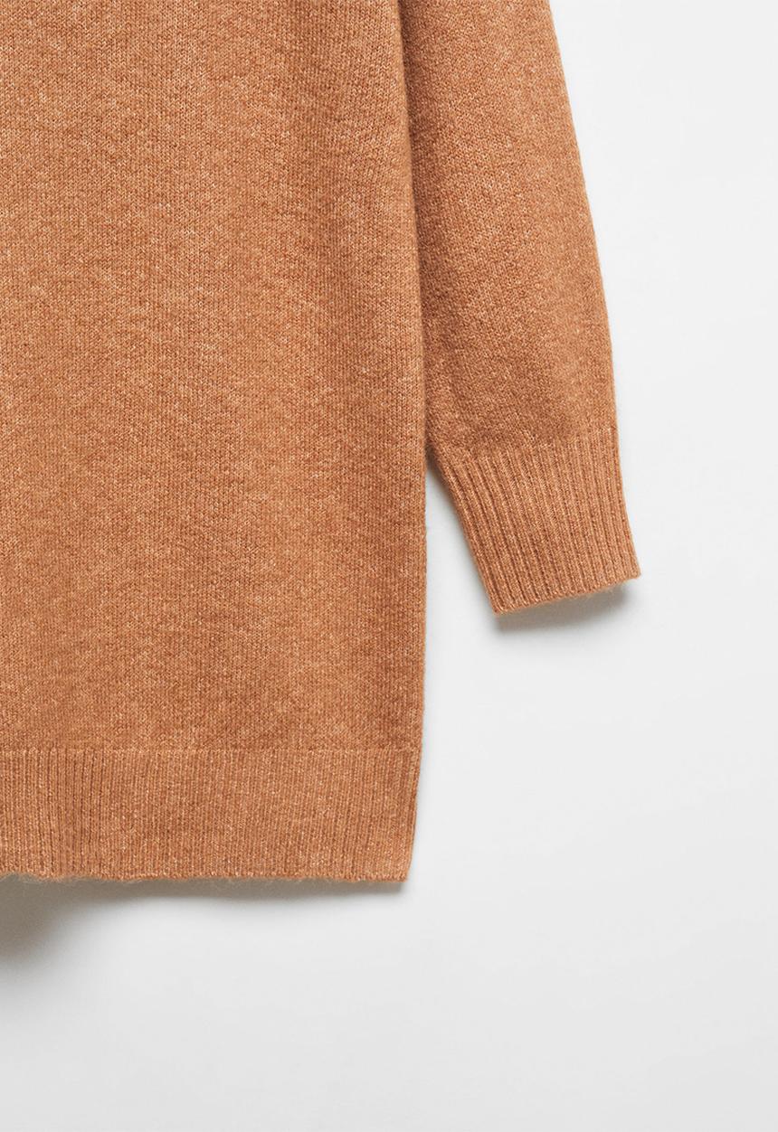 MANGO - Dress Taldora - Mid-Beige