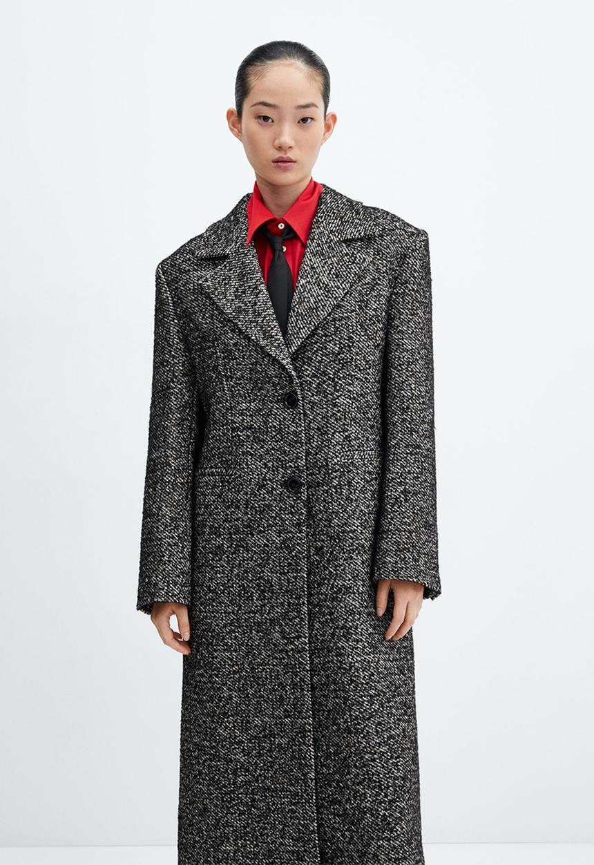MANGO - Coat Dalmata - Natural
