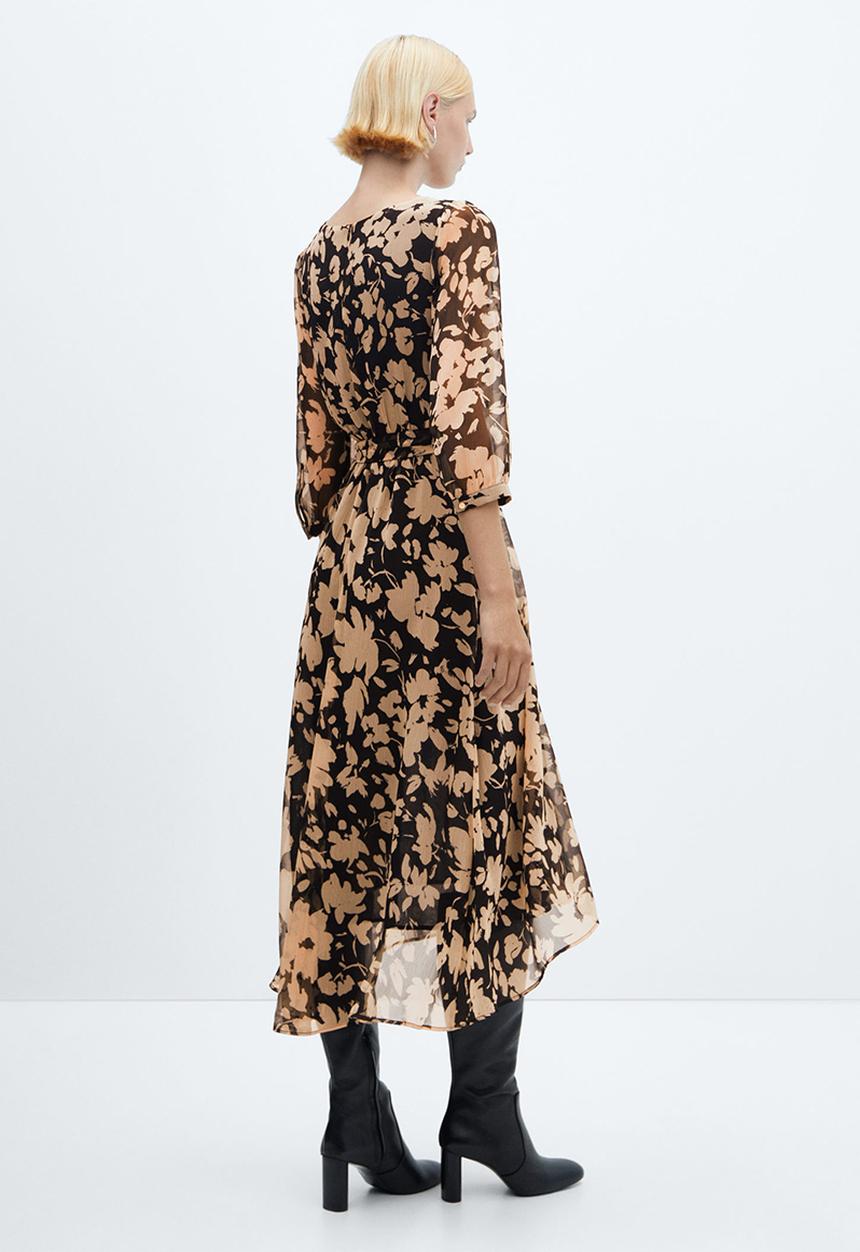 MANGO - Dress Cordoba - Light Beige