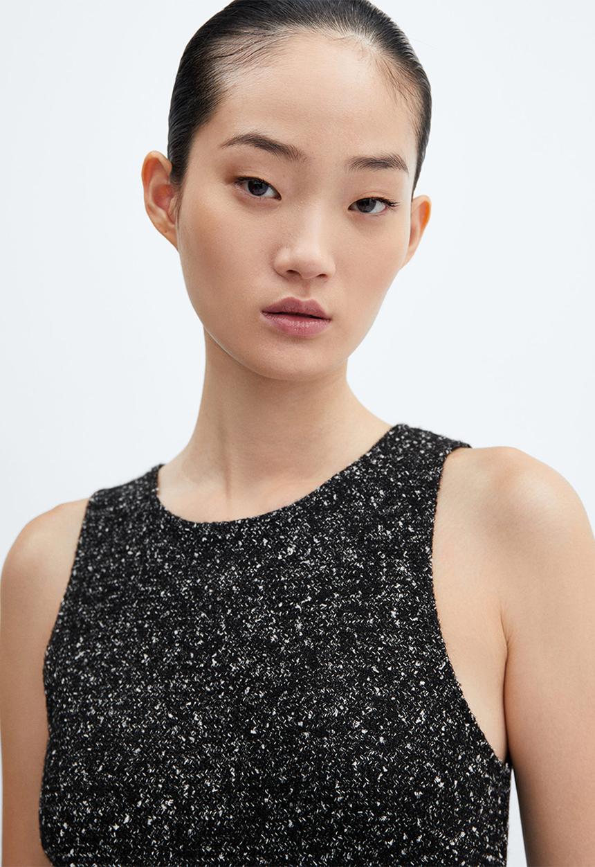 MANGO - Jumpsuit Loti2 - Black