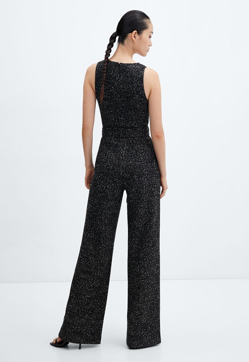MANGO - Jumpsuit Loti2 - Black