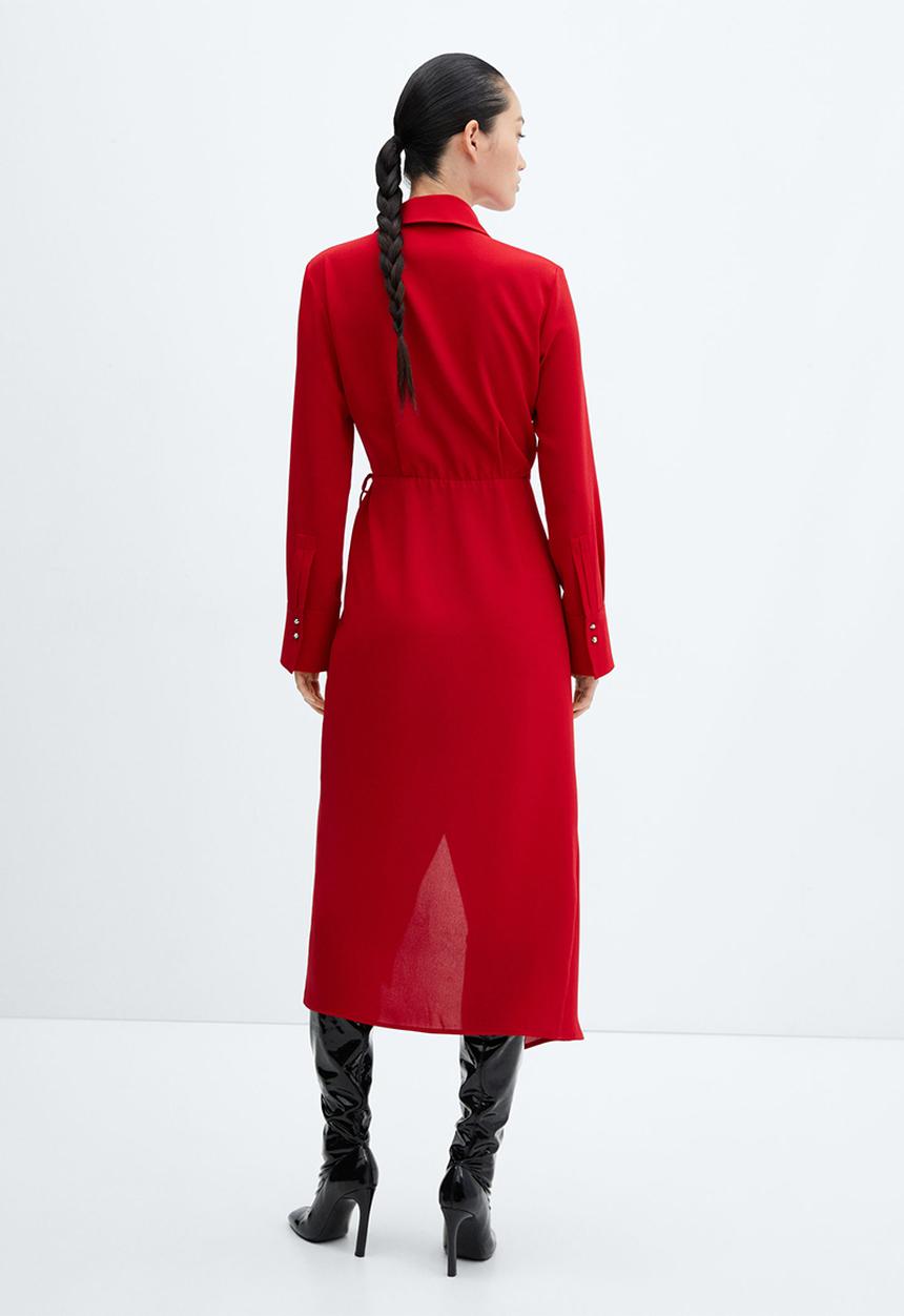 MANGO - Dress Bilma - Red