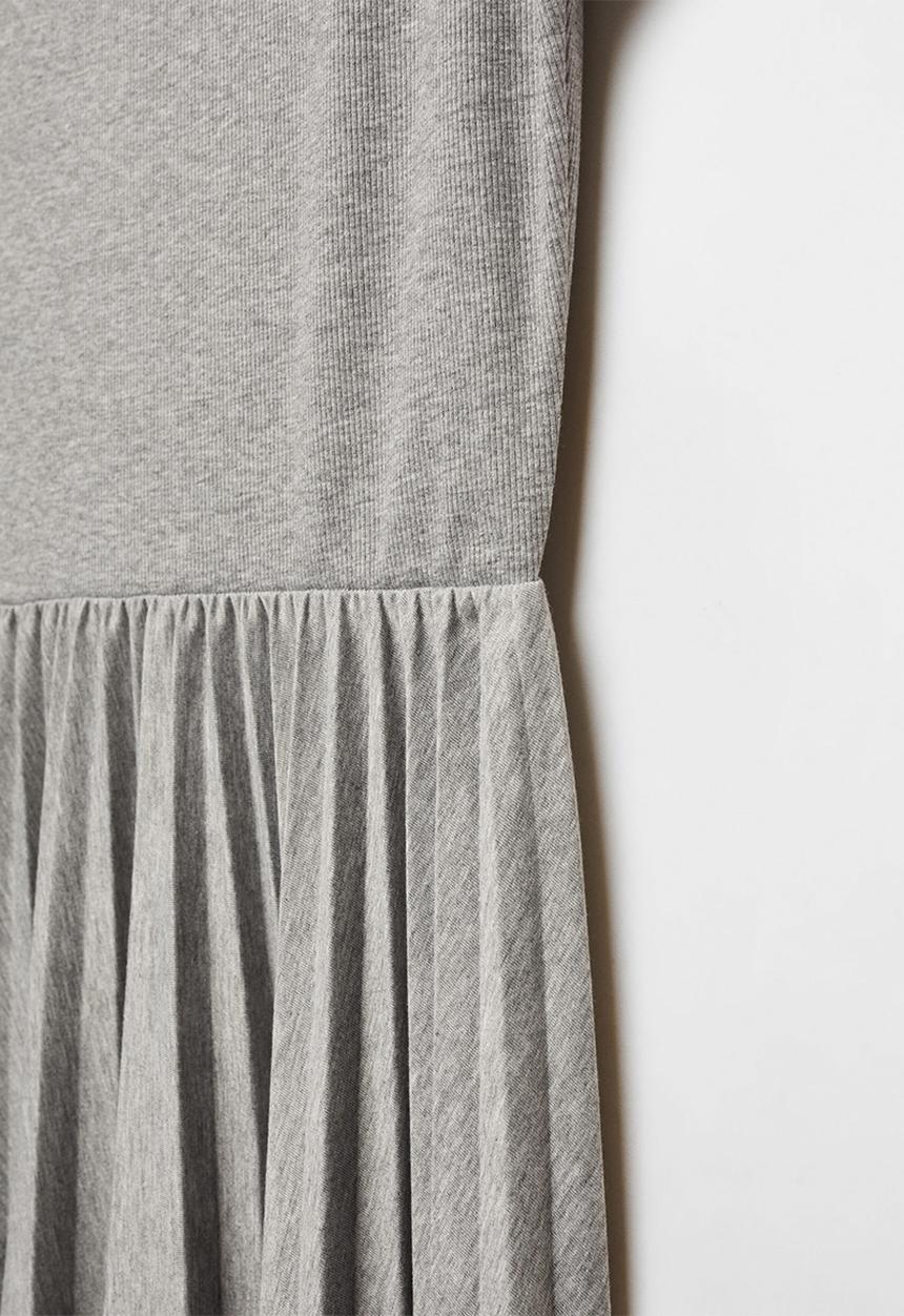 MANGO - Dress Latte-A - Light Pastel Grey