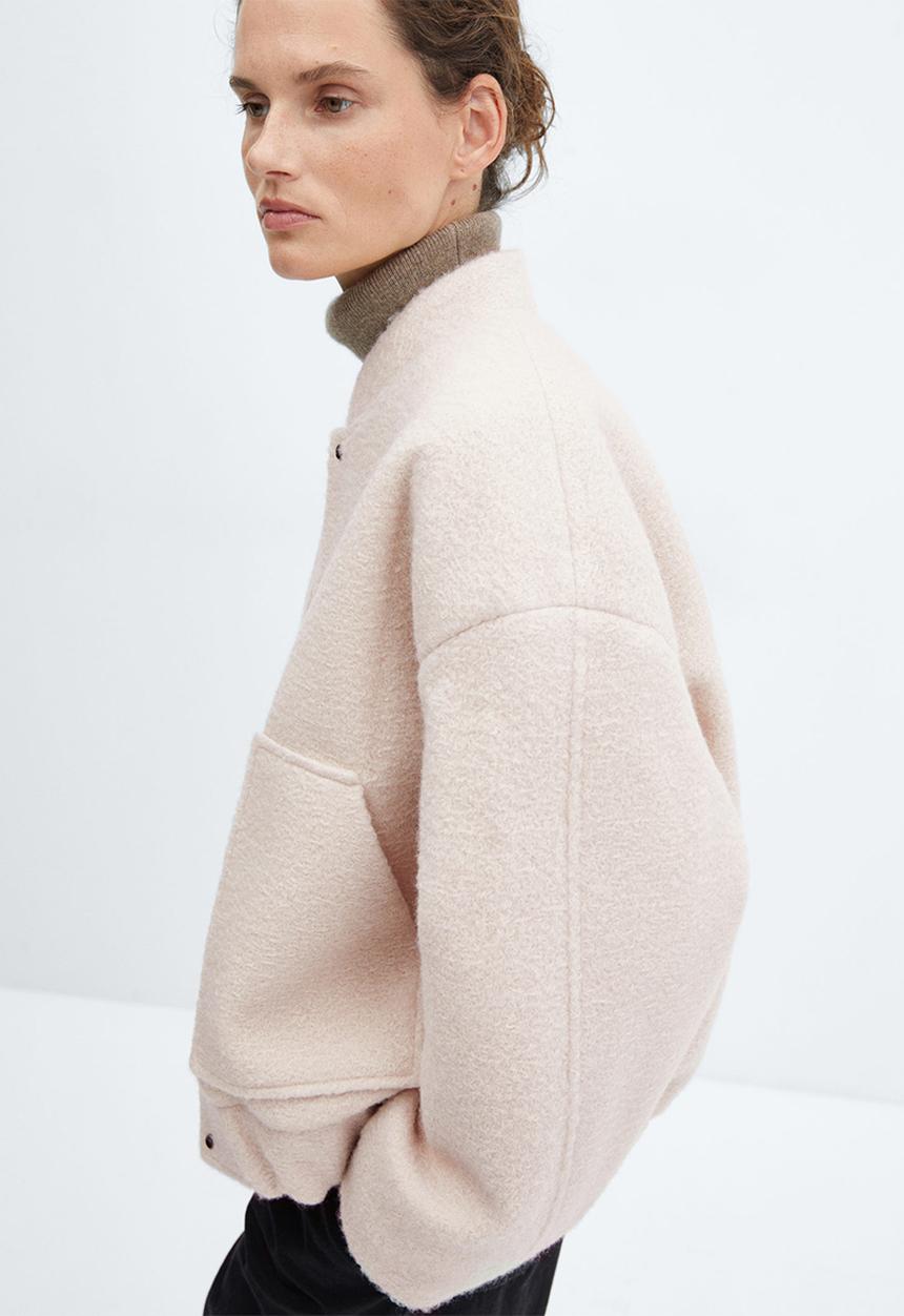 MANGO - Jacket Sugar - Light Beige