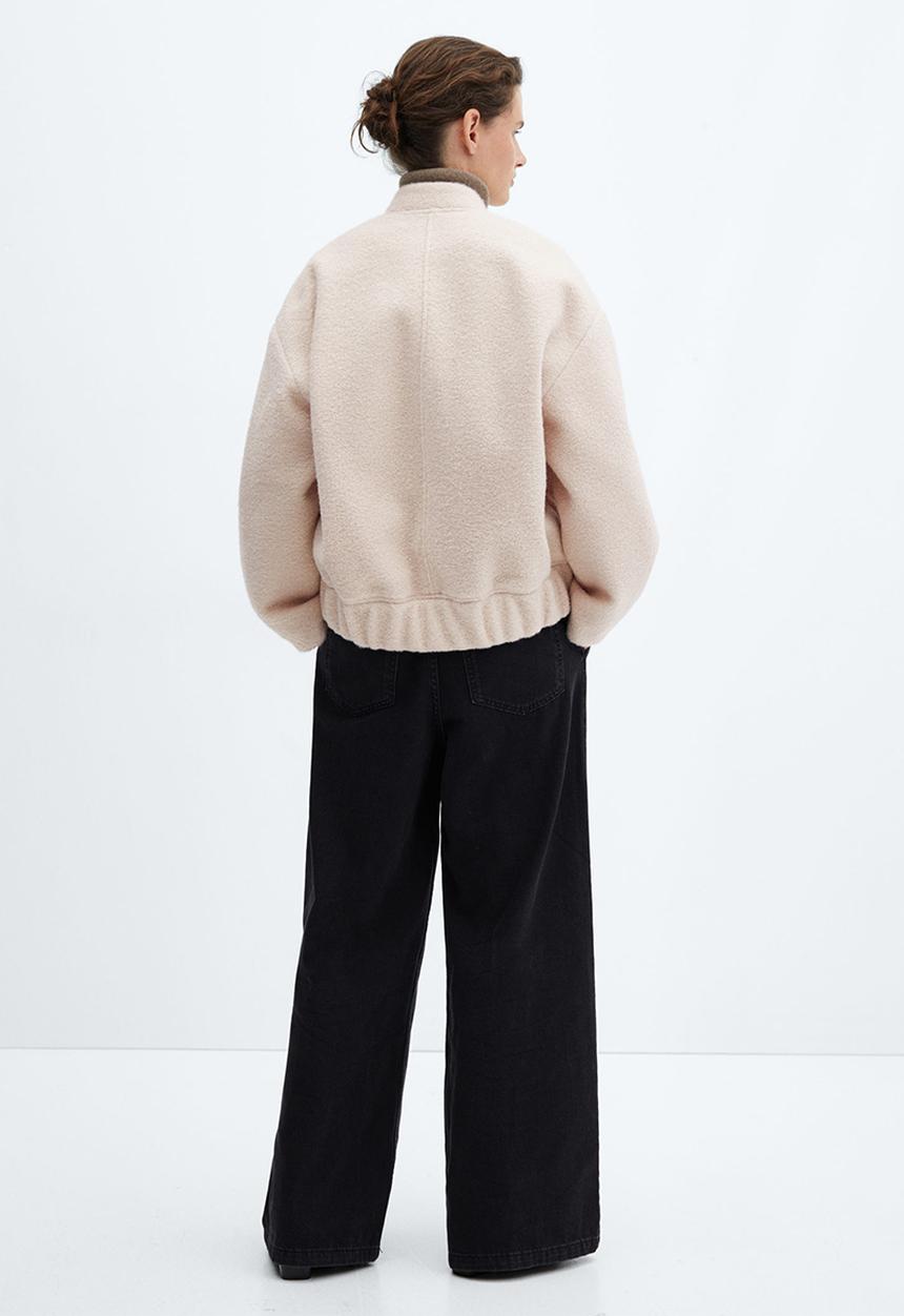 MANGO - Jacket Sugar - Light Beige