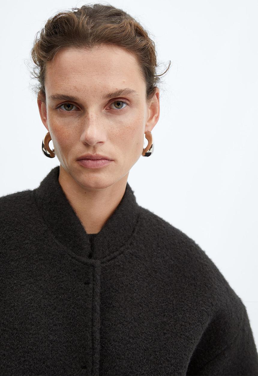 MANGO - Jacket Sugar - Gray