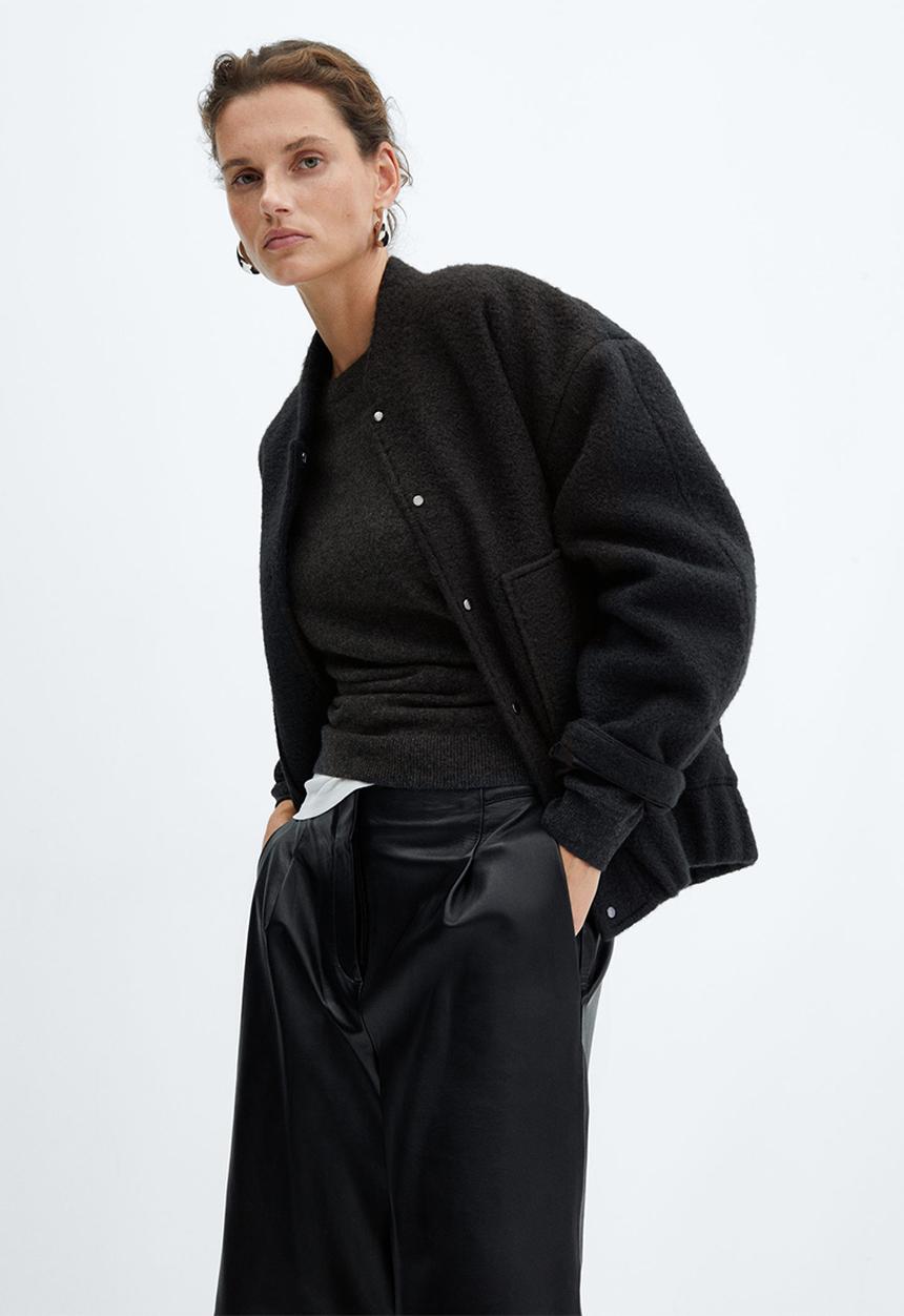 MANGO - Jacket Sugar - Gray