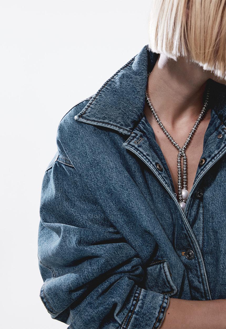 MANGO - Jacket Bastian - Denim Blue