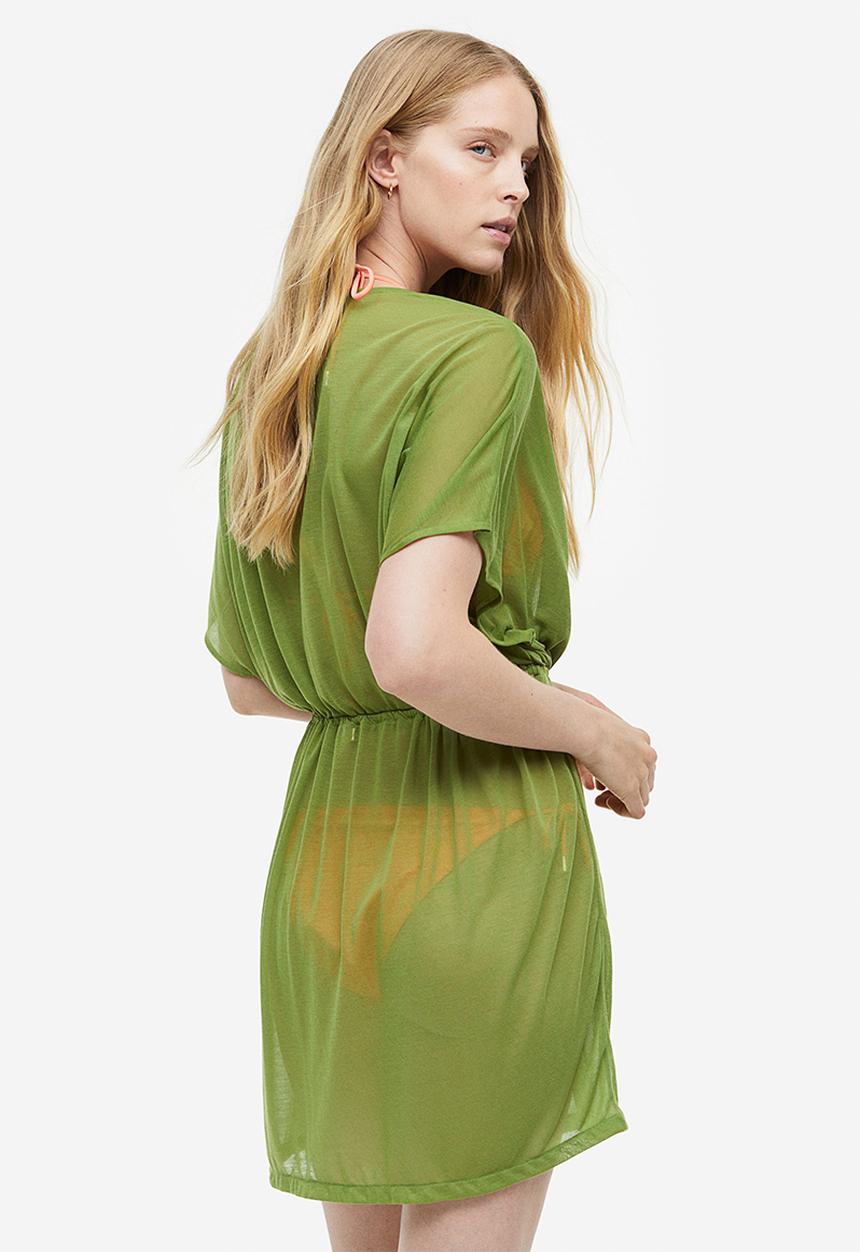 H&M - Beach kaftan - green