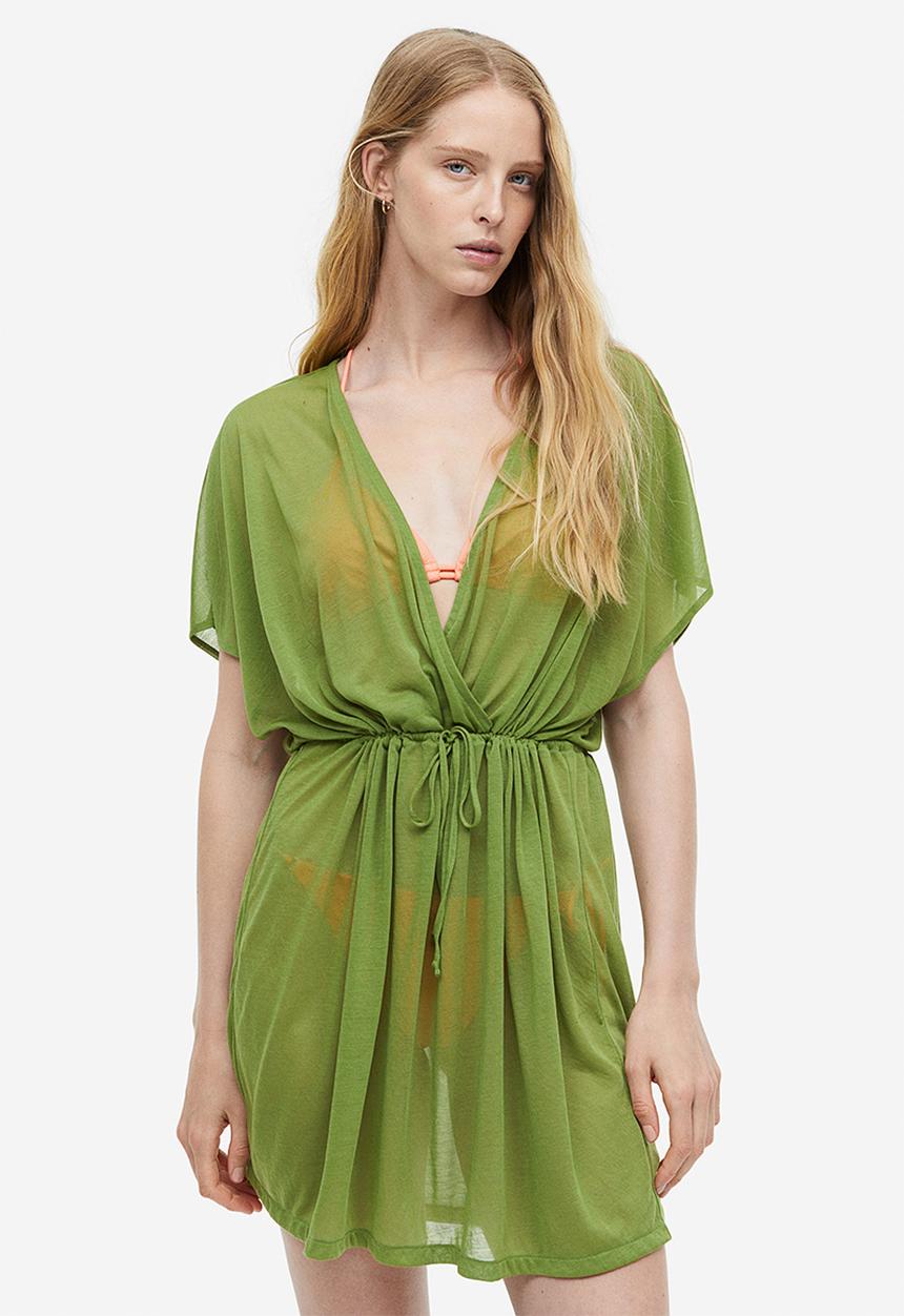 H&M - Beach kaftan - green