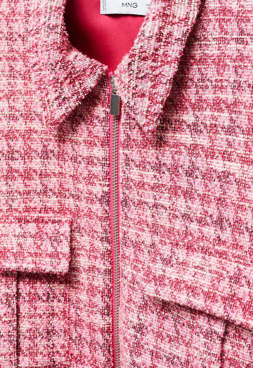 MANGO - Jacket Clara - Pink