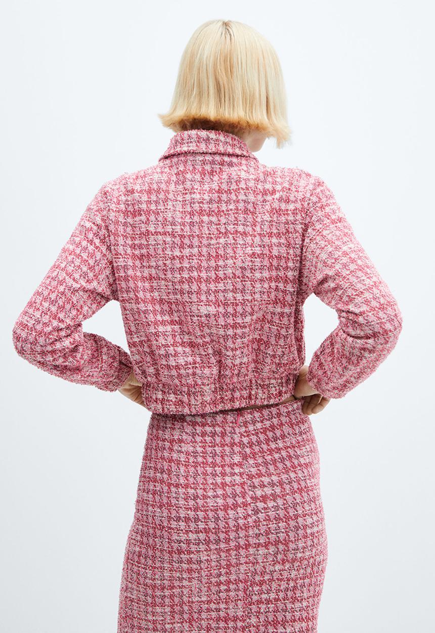 MANGO - Jacket Clara - Pink