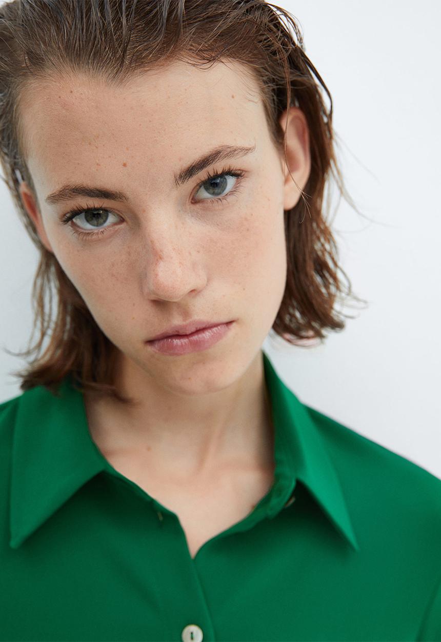 MANGO - Dress Bela - Green