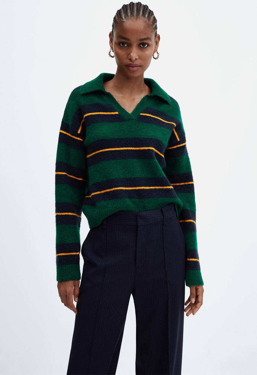 MANGO - Sweater Mosco - Green