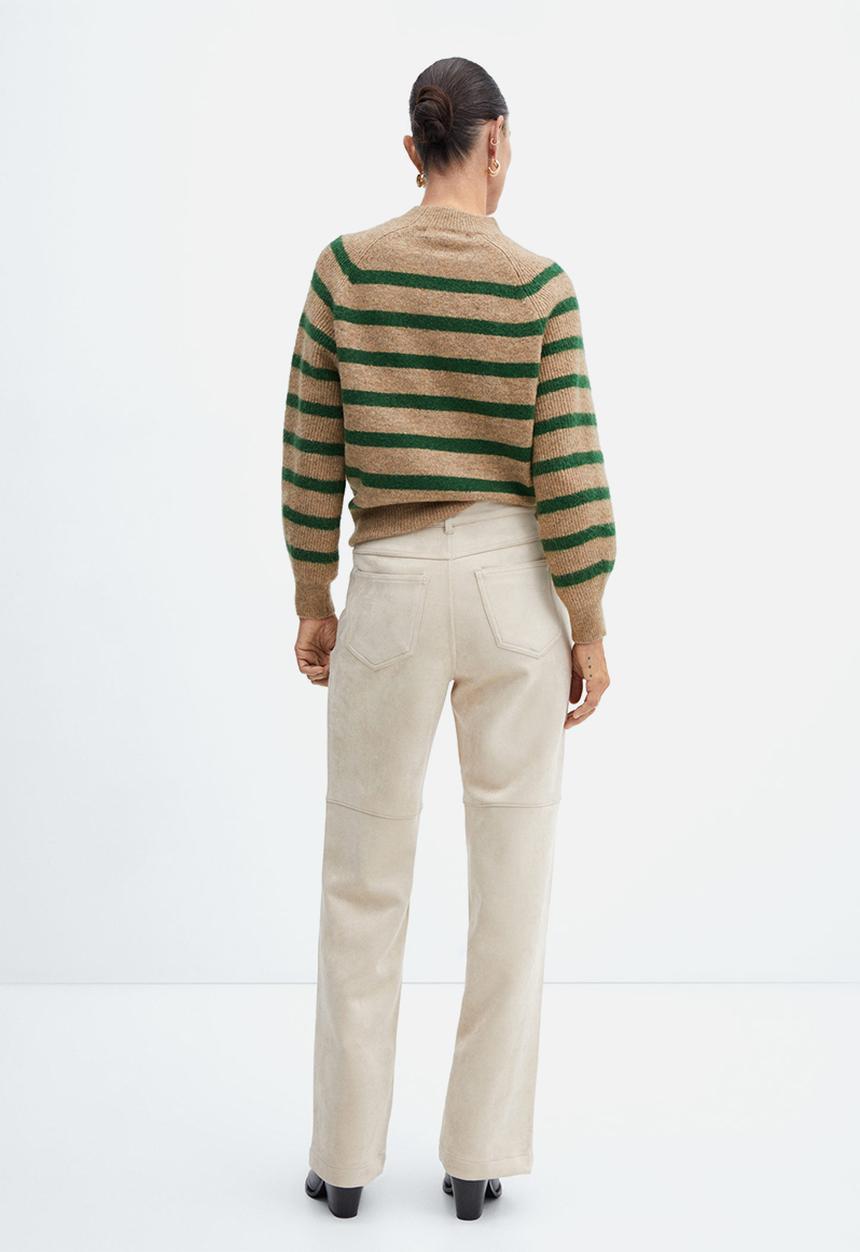 MANGO - Sweater Hummus - Dark Green