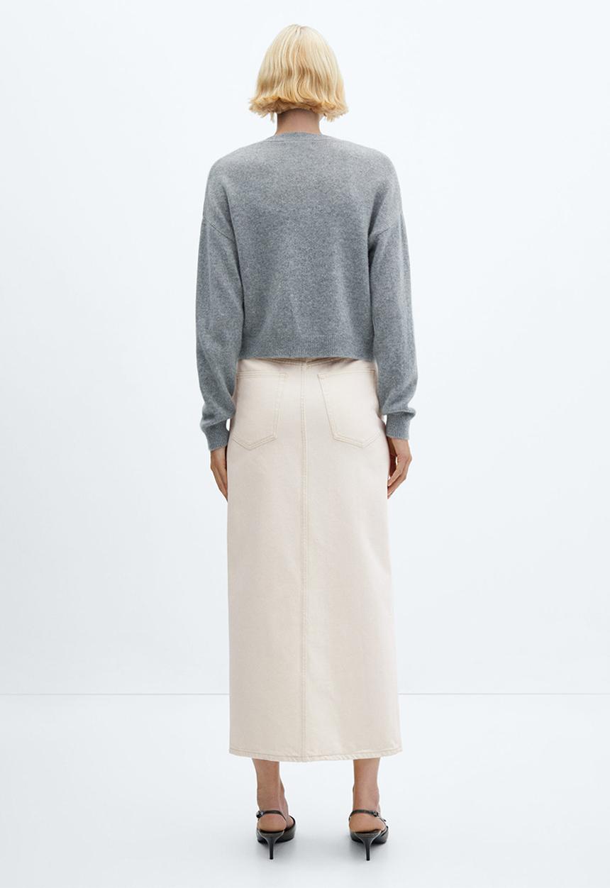 MANGO - Skirt matilda - light beige