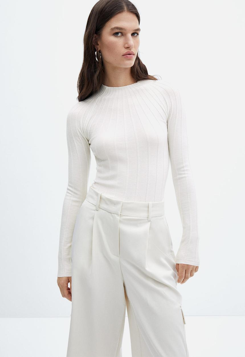 MANGO - Sweater flurry - light beige